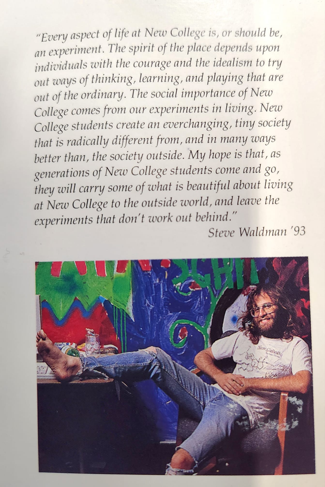 a quote and photo of the author, spewing the same views he spews here, but in 1993